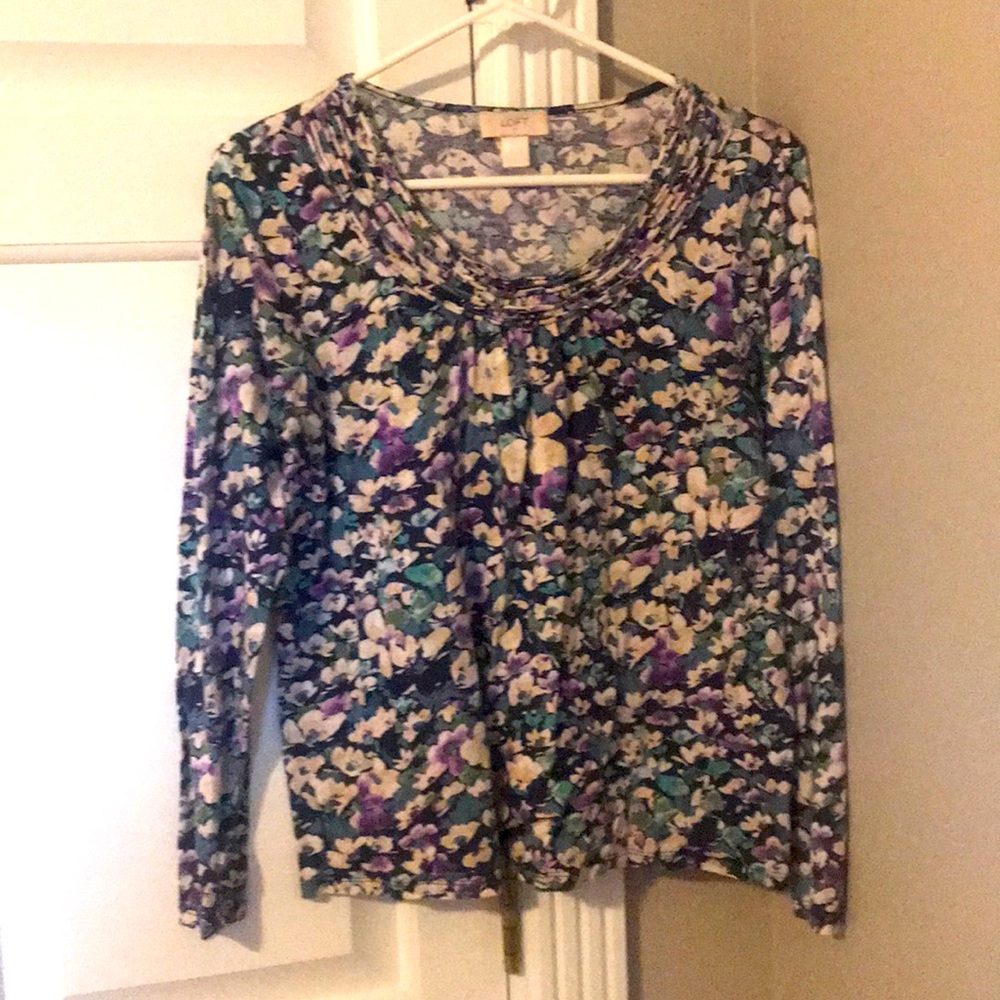 LOFT Large Floral Top